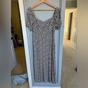 &Other Stories Sundress with Black & White Print